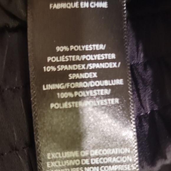 bebe Black Sequin Joggers - Picture 8 of 8